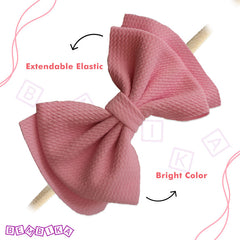 Baby Headband for Baby Hair Accessories for infant (Pink)