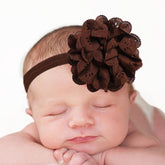 Baby Headband for Baby Hair Accessories for infant (Brown)