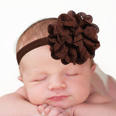 Baby Headband for Baby Hair Accessories for infant (Brown)