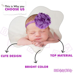 Baby Headband for Baby Hair Accessories for infant (Purple)