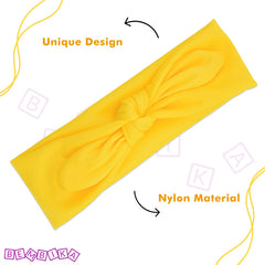 Baby Headband for Baby Hair Accessories for infant (Yellow)