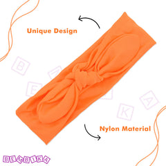 Baby Headband for Baby Hair Accessories for infant (Orange)
