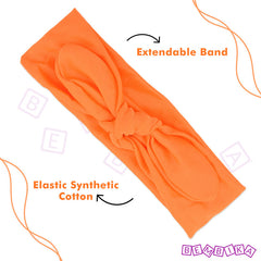 Baby Headband for Baby Hair Accessories for infant (Orange)