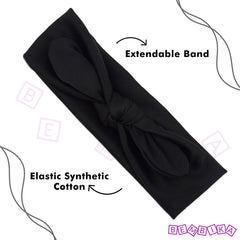 Baby Headband for Baby Hair Accessories for infant (Black)