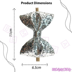 Baby Headband for Baby Hair Accessories for infant (Silver)