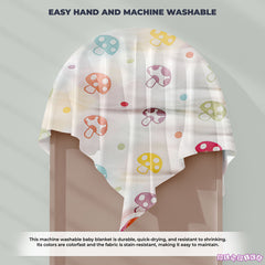 Baby Essential Multipurpose Blanket for Baby (White)