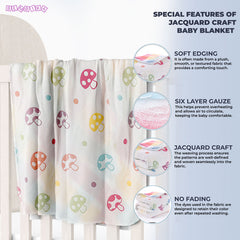 Baby Essential Multipurpose Blanket for Baby (White)