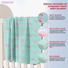 Baby Essential Multipurpose Blanket for Baby (Sky)