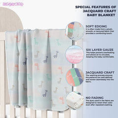 Baby Essential Multipurpose Blanket for Baby (Brown)