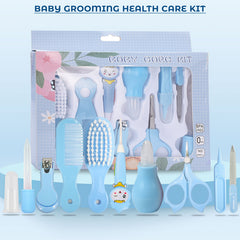 Baby Nail Cutter Grooming Kit for New Born Kids (Blue)