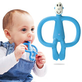 BPA Free Silicone Teething Toy for Baby (Sapphire)
