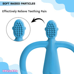 BPA Free Silicone Teething Toy for Baby (Sapphire)
