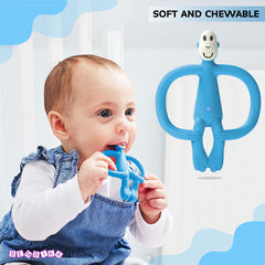 BPA Free Silicone Teething Toy for Baby (Sapphire)