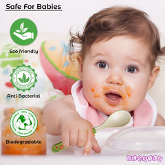 Baby Feeding Essential Baby Dinner Set Infant Training Eating Utensils-Jungle Theme
