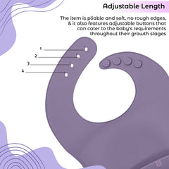 Baby Feeding Essential Baby Dinner Set Infant Training Eating Utensils-Purple