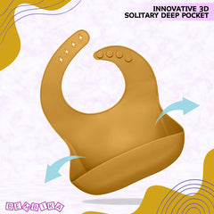 Baby Feeding Essential Baby Dinner Set Infant Training Eating Utensils-Yellow