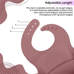 Baby Feeding Essential Baby Dinner Set Infant Training Eating Utensils-Rosewood