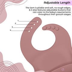 Baby Feeding Essential Baby Dinner Set Infant Training Eating Utensils-Pink