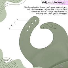 Baby Feeding Essential Baby Dinner Set Infant Training Eating Utensils-Sage