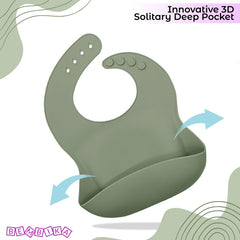 Baby Feeding Essential Baby Dinner Set Infant Training Eating Utensils-Sage