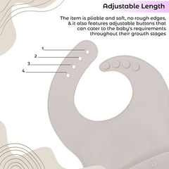 Baby Feeding Essential Baby Dinner Set Infant Training Eating Utensils-off White