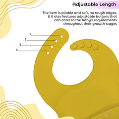 Baby Feeding Essential Baby Dinner Set Infant Training Eating Utensils-Yellow