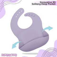 Baby Feeding Essential Baby Dinner Set Infant Training Eating Utensils-Purple