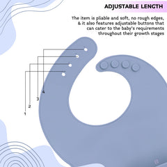 Baby Feeding Essential Baby Dinner Set Infant Training Eating Utensils-Sky Blue