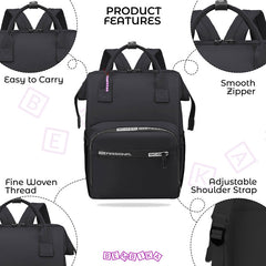 Easy to Carry Diaper Bag for Mother (Professional Black)