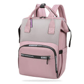 Easy to Carry Diaper Bag for Mother (Professional Grey Pink)