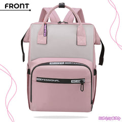 Easy to Carry Diaper Bag for Mother (Professional Grey Pink)