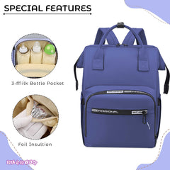 Easy to Carry Diaper Bag for Mother (Professional Blue)
