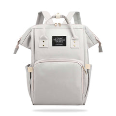 Easy to Carry Diaper Bag for Mother (Plain White)