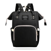 Easy to Carry Diaper Bag for Mother (Plain Black)