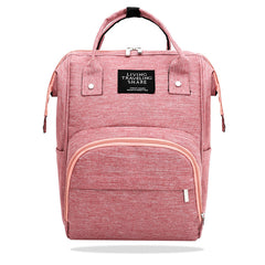 Easy to Carry Diaper Bag for Mother (Texturedpink)