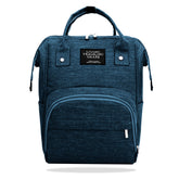 Easy to Carry Diaper Bag for Mother (Texturedblue)