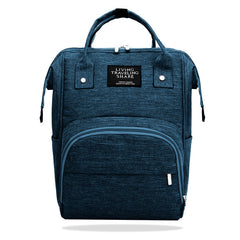 Easy to Carry Diaper Bag for Mother (Texturedblue)
