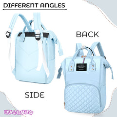 Easy to Carry Diaper Bag for Mother (Checxiceblue)