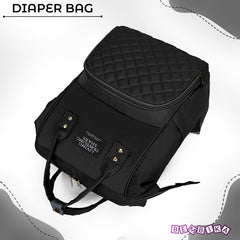 Easy to Carry Diaper Bag for Mother (Chexblack)