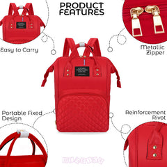 Easy to Carry Diaper Bag for Mother (Chexred)