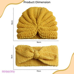 Compact and Stylish Baby Cap (Yellow)