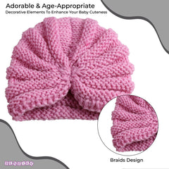 Compact and Stylish Baby Cap (Pink)