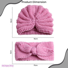 Compact and Stylish Baby Cap (Pink)