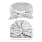 Compact and Stylish Baby Cap (White)