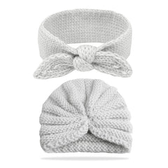 Compact and Stylish Baby Cap (White)