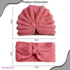 Compact and Stylish Baby Cap (Peach)