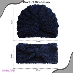 Compact and Stylish Baby Cap (Dark blue)