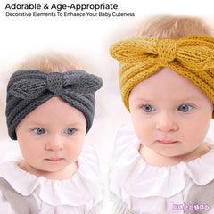 Compact and Stylish Baby Cap (Yellow Grey)