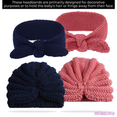 Compact and Stylish Baby Cap (Yellow Grey)