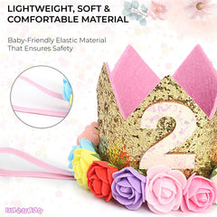 Compact and Stylish Baby Cap (Golden)